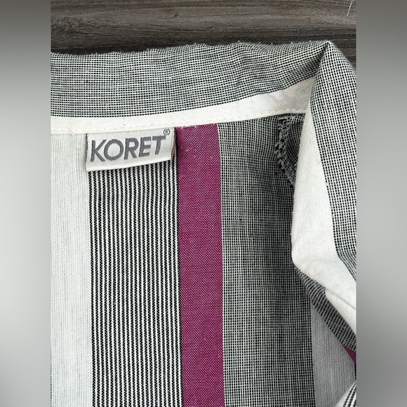 Vintage Koret Striped Blazer - Picture 3 of 3